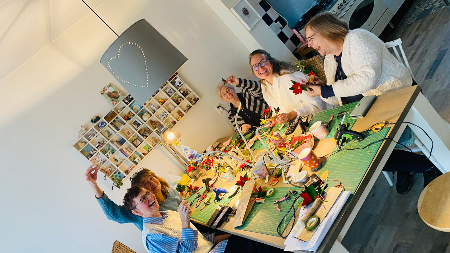 prive workshop viltbloemen uithoornaken