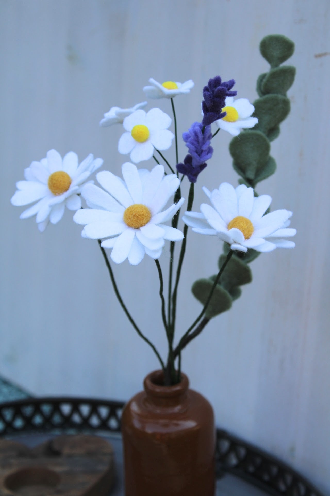 Boeket viltbloemen "Lavendel"