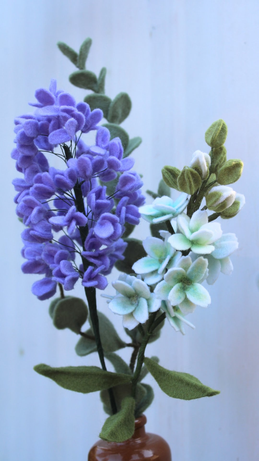 Boeket viltbloemen "Hortensia"