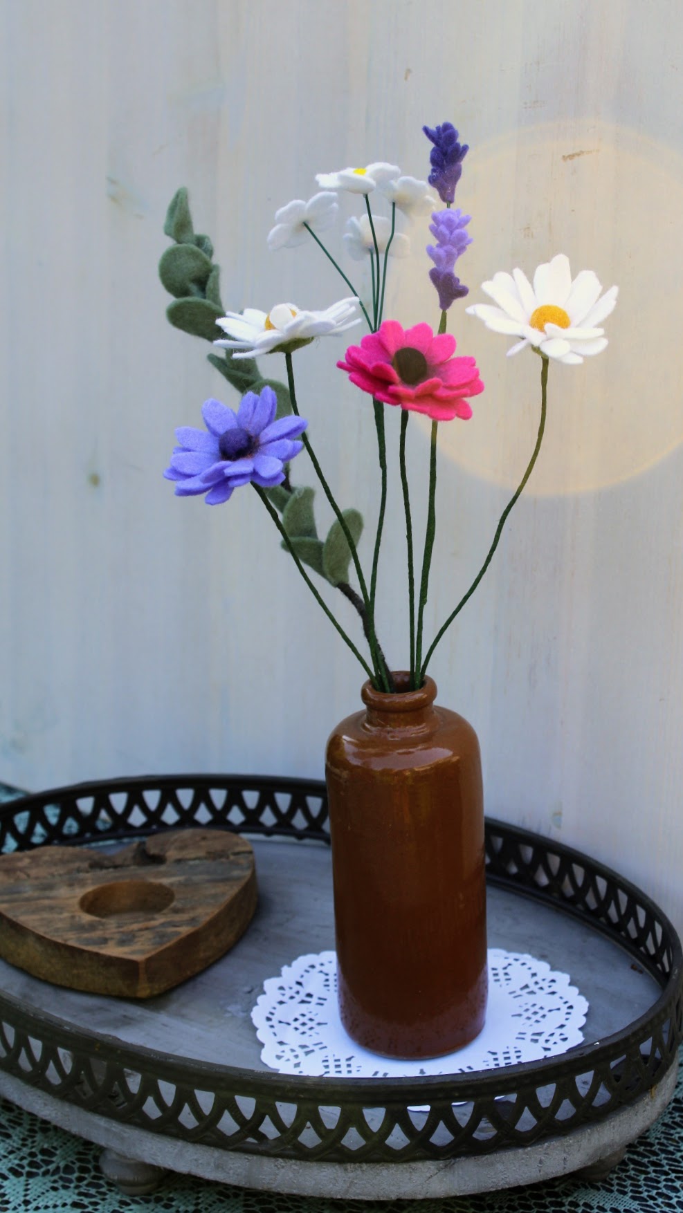 Boeket viltbloemen "Margriet/Kamille"