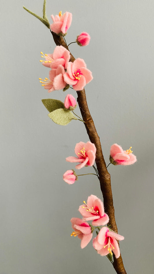 Vilten Kersenbloesem (Sakura) – speciaal voor jou op maat gemaakt