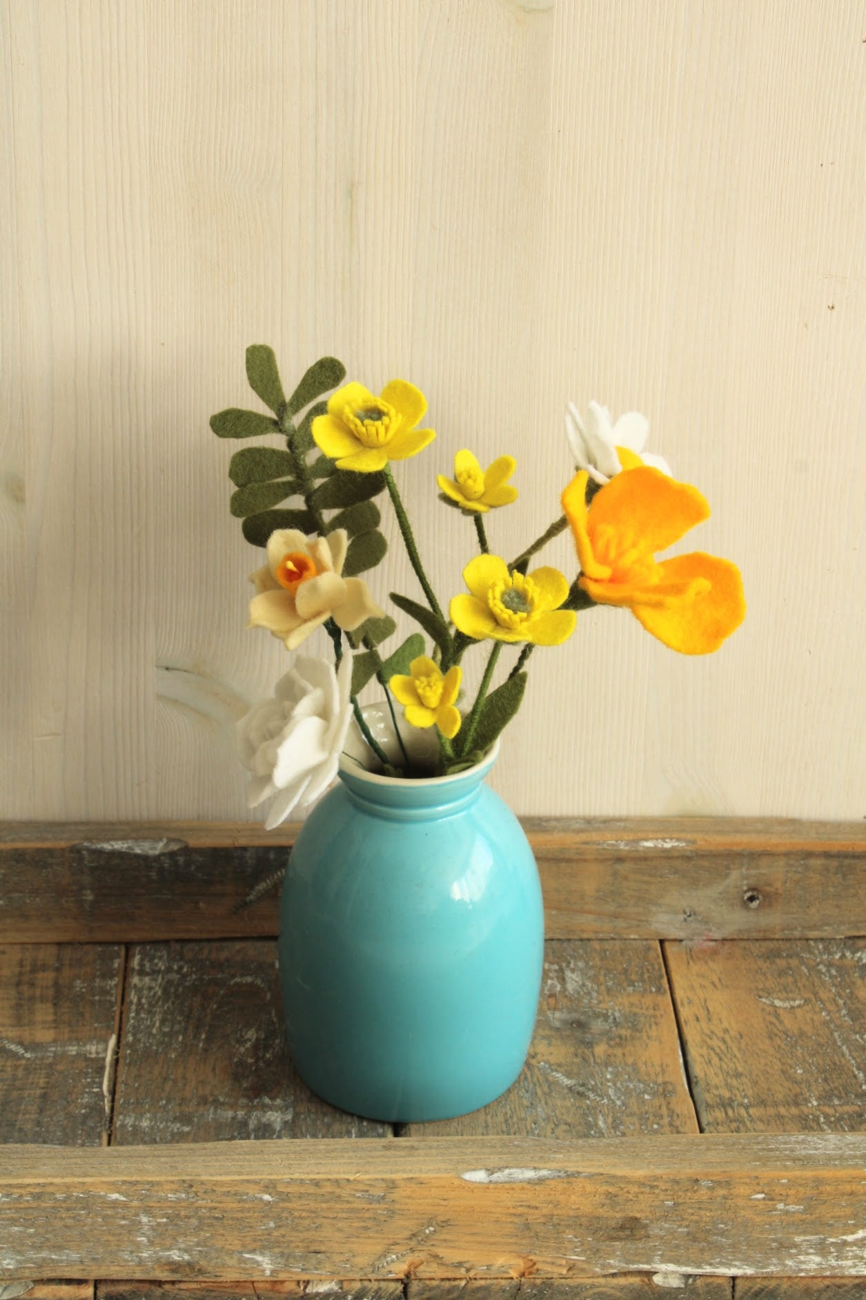 Turquoise vaasje