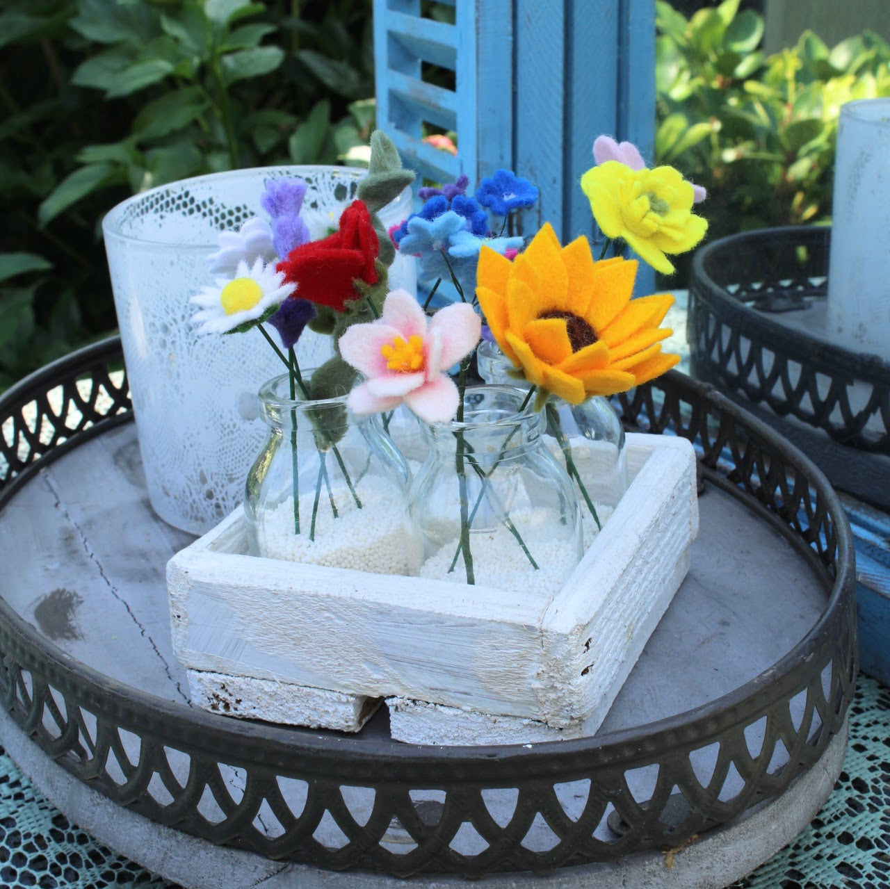 mini boeketjes viltbloemetjes