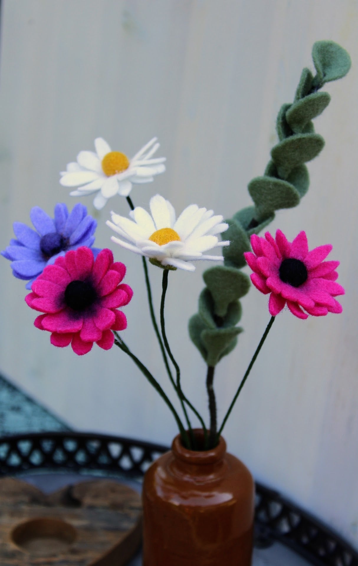 Boeket viltbloemen "Margriet"