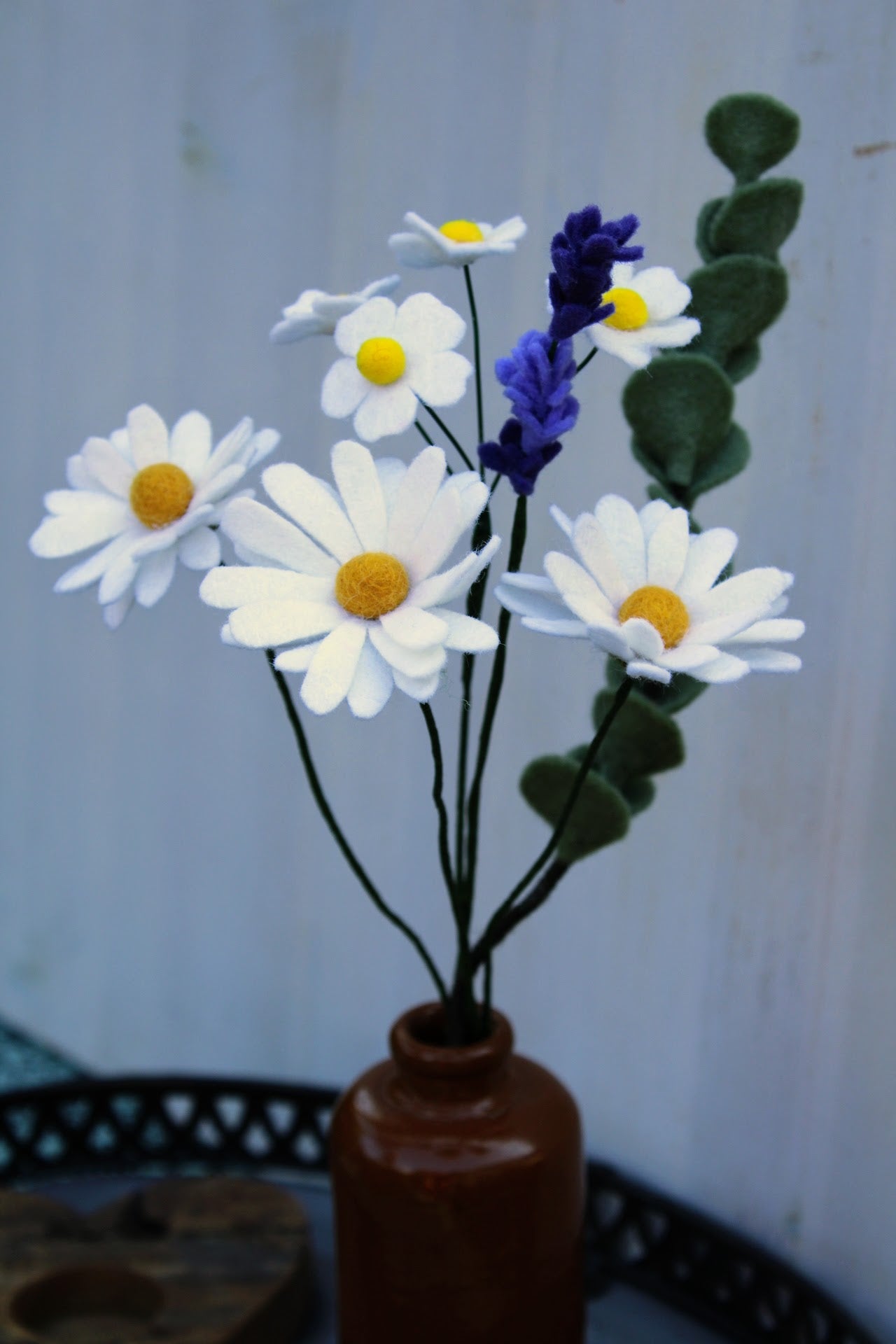 Boeket viltbloemen "Lavendel"