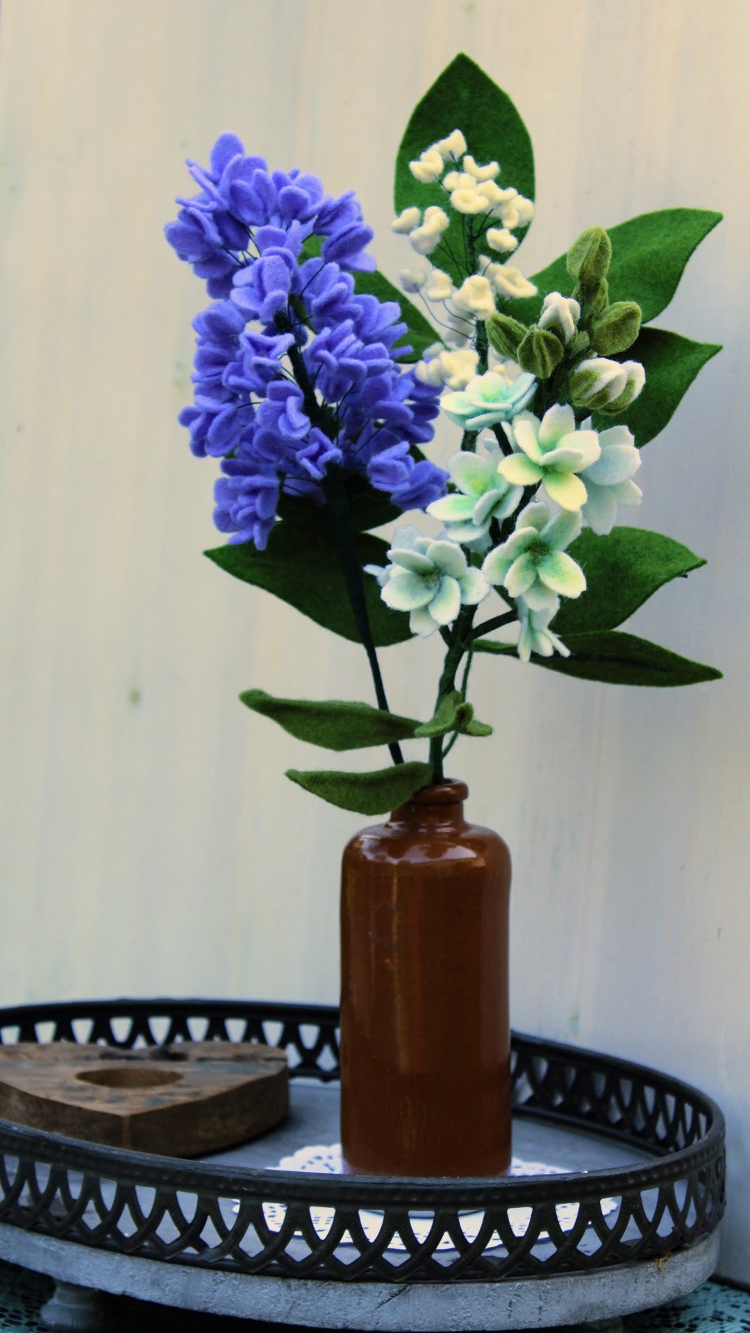 Boeket viltbloemen "Hortensia"