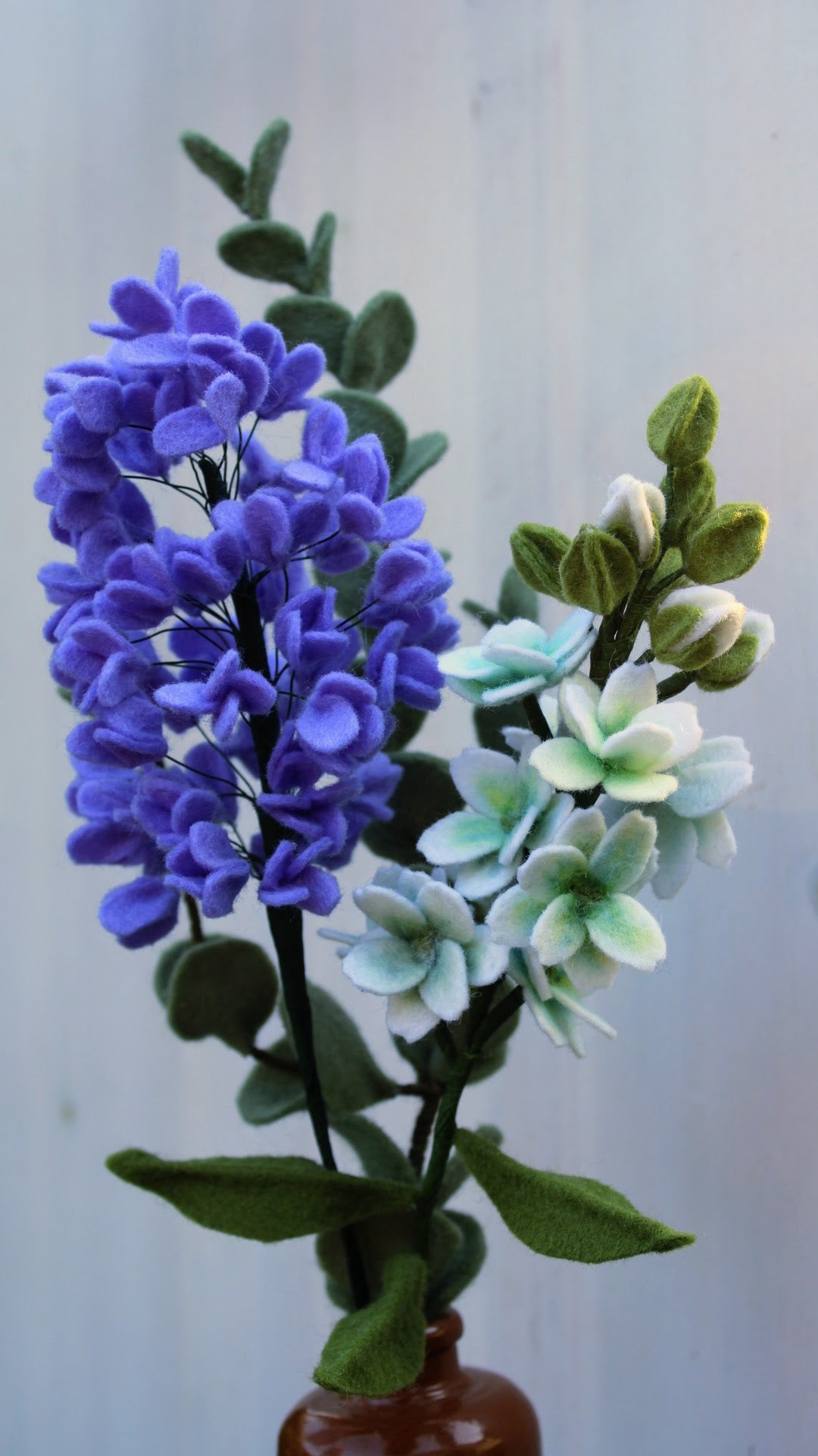 Boeket viltbloemen "Hortensia"