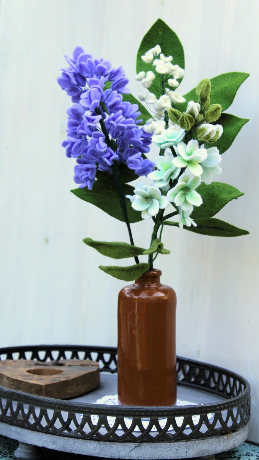 Boeket viltbloemen "Hortensia"