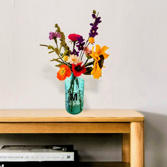 boeket viltbloemen voor het viltbloemen abonnement classique