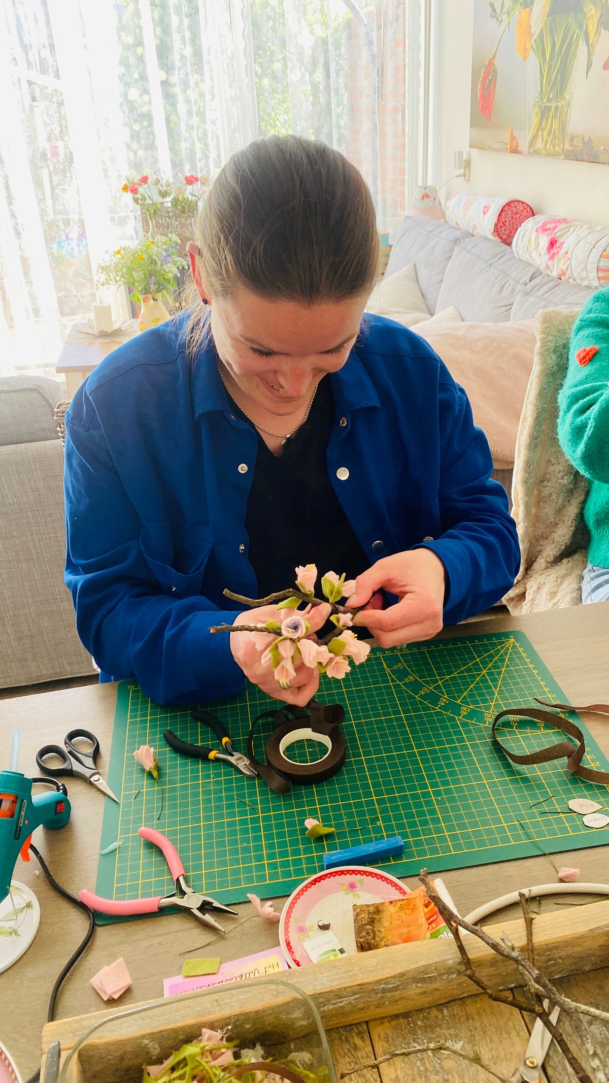 workshop duurzame viltbloemen maken uithoorn noord-holland